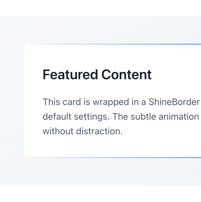 ShineBorder - Image 1